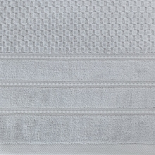 RĘCZNIK ADORE (04) 50 X 90 CM SREBRNY