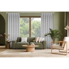 ZASŁONA GOTOWA JULA 80 X 270 CM POPIELATY