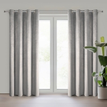 ZASŁONA GOTOWA BETHY 135 X 250 CM SREBRNY