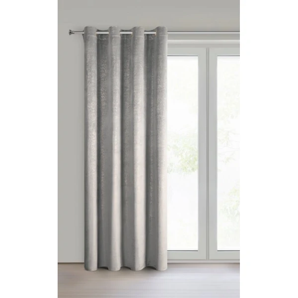 ZASŁONA GOTOWA BETHY 135 X 250 CM SREBRNY