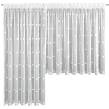 FIRANA GOTOWA DEK 400 X 160 CM BIAŁY