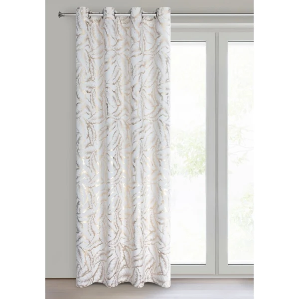 ZASŁONA GOTOWA MILENA 140 X 250 CM BIAŁY