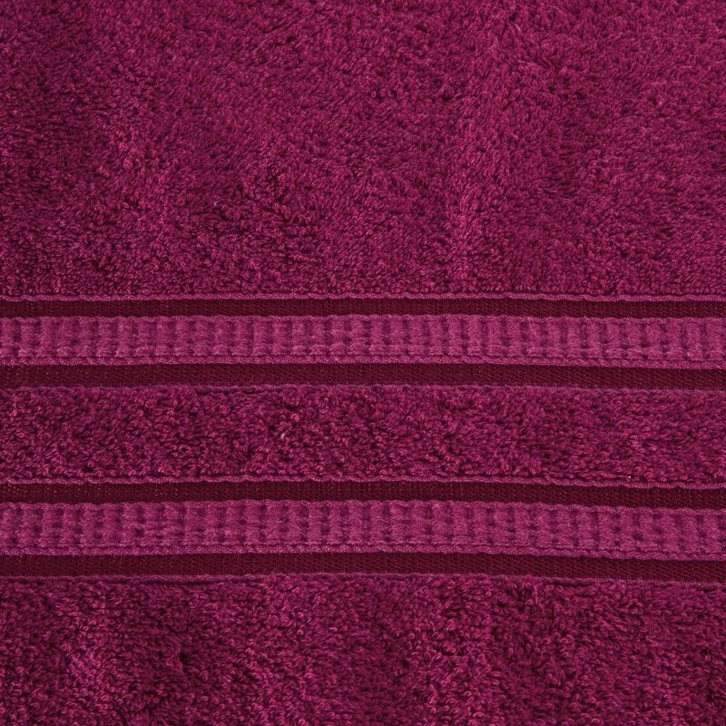RĘCZNIK MILA (13) 70 X 140 CM AMARANTOWY