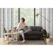 ZASŁONA GOTOWA LILY BIAŁY