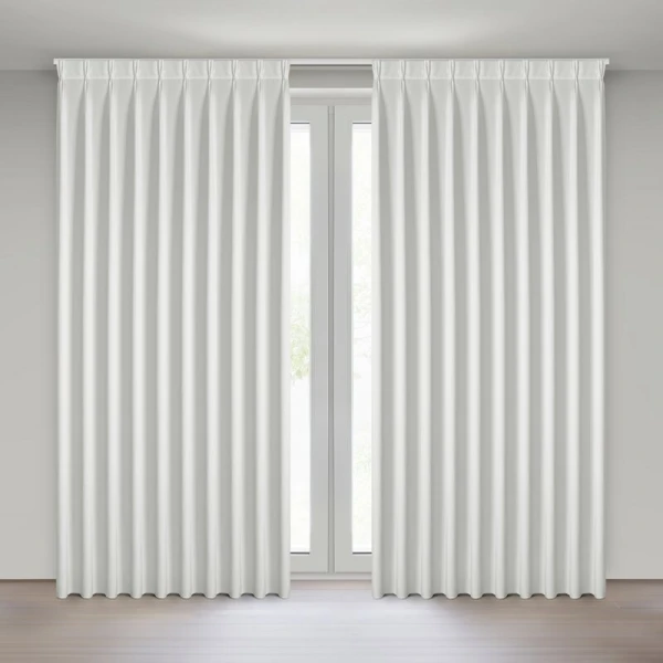 ZASŁONA GOTOWA MELANIE 125 X 270 CM BIAŁY