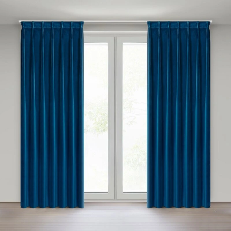 ZASŁONA GOTOWA MELANIE 80 X 270 CM GRANATOWY