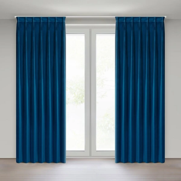 ZASŁONA GOTOWA MELANIE 80 X 270 CM GRANATOWY