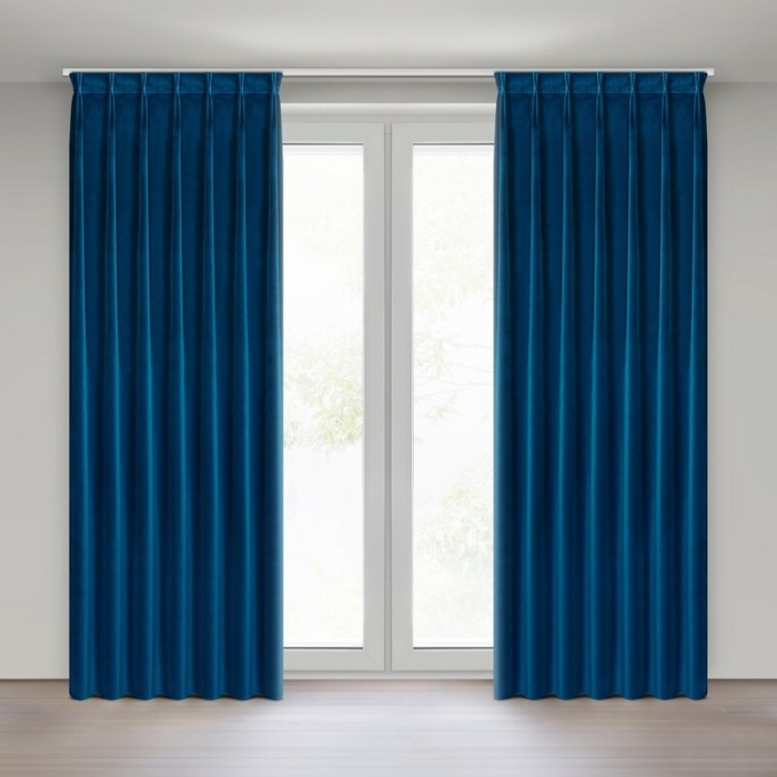 ZASŁONA GOTOWA MELANIE 80 X 270 CM GRANATOWY