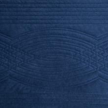 NARZUTA VELVET2 220 X 240 CM GRANATOWY