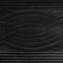 NARZUTA VELVET2 220 X 240 CM CZARNY