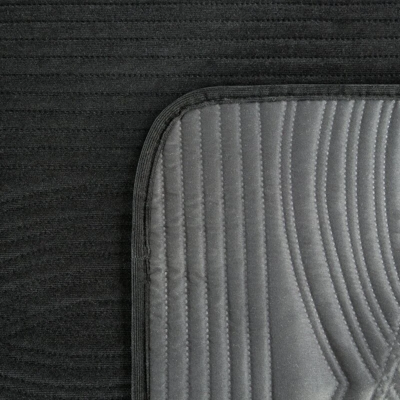 NARZUTA VELVET2 220 X 240 CM CZARNY