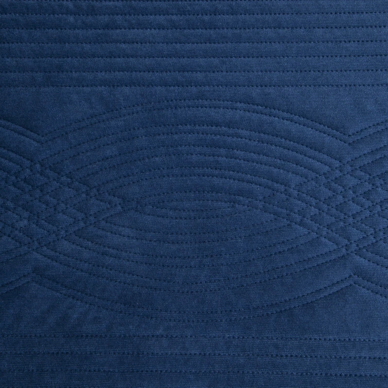 NARZUTA VELVET2 170 X 210 CM GRANATOWY