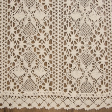 OBRUS MARY 40 X 140 CM JASNOBEŻOWY
