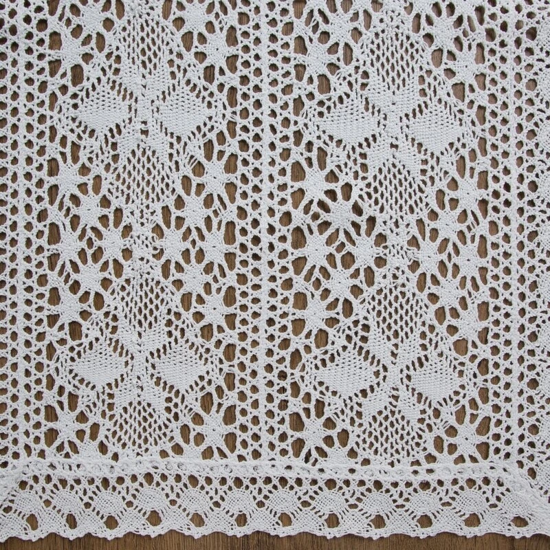 OBRUS MARY 40 X 180 CM BIAŁY