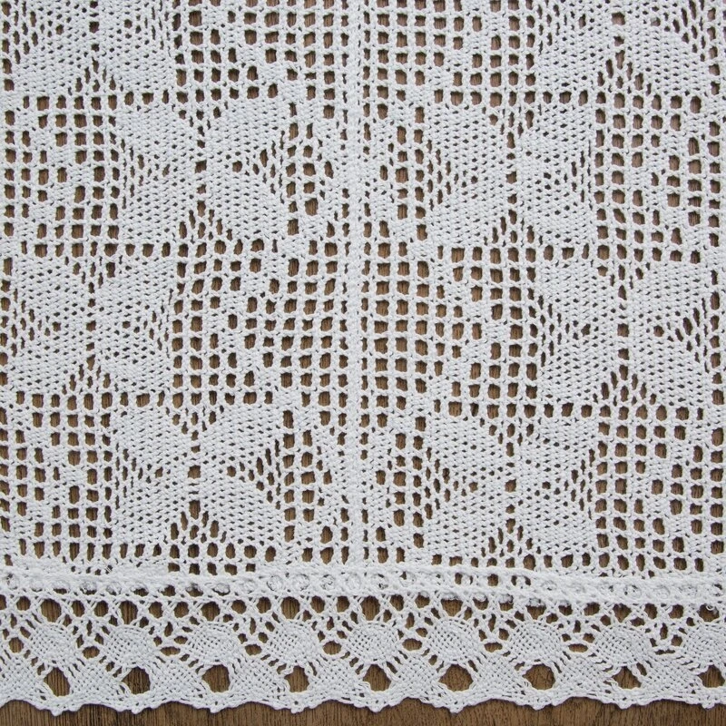 OBRUS MARTHA 40 X 180 CM BIAŁY