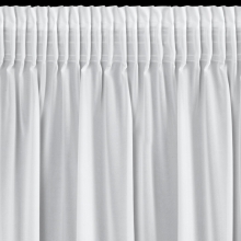 ZASŁONA GOTOWA ROSES 7 NA TAŚMIE 350 X 270 CM BIAŁY