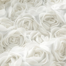 ZASŁONA GOTOWA ROSES 13 NA TAŚMIE 140 X 250 CM KREMOWY