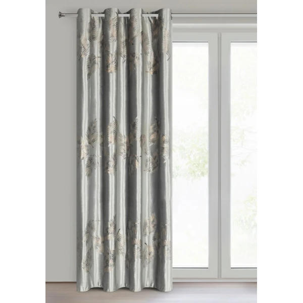 ZASŁONA GOTOWA IDALIA 140 X 250 CM SREBRNY
