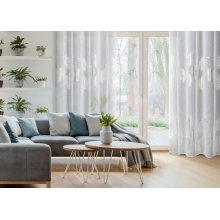 FIRANA GOTOWA IDALIA 140 X 250 CM BIAŁY