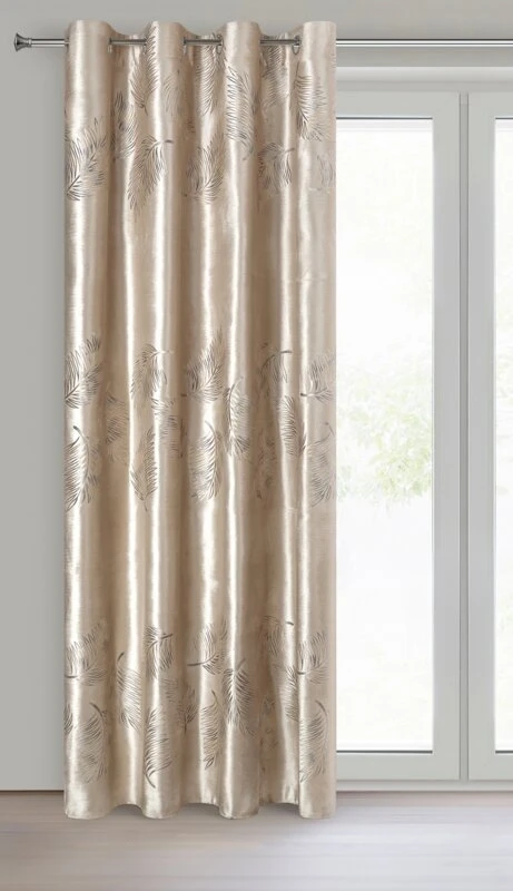ZASŁONA GOTOWA IDALIA 140 X 250 CM BEŻOWY
