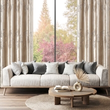ZASŁONA GOTOWA IDALIA 140 X 250 CM BEŻOWY