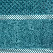 RĘCZNIK CALEB (04) 70 X 140 CM TURKUSOWY