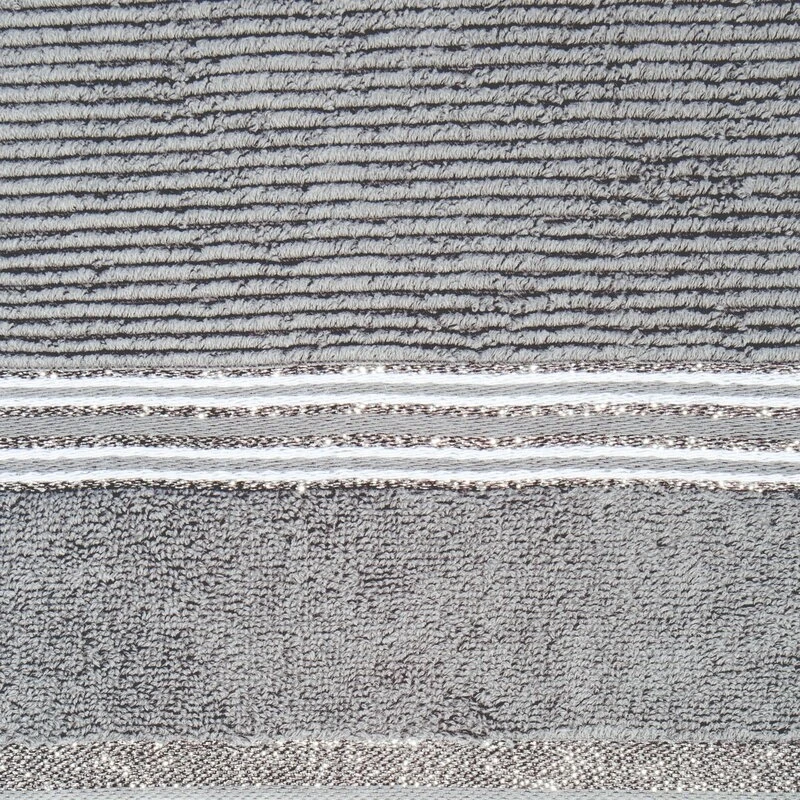 RĘCZNIK FILON (03) 70 X 140 CM SREBRNY