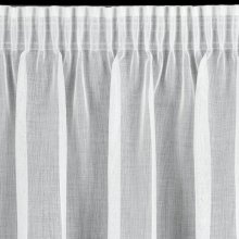 FIRANA GOTOWA SUZAN NA TAŚMIE 350 X 150 CM BIAŁY