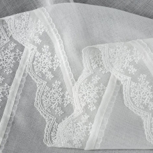 FIRANA GOTOWA SUZAN NA TAŚMIE 350 X 150 CM BIAŁY