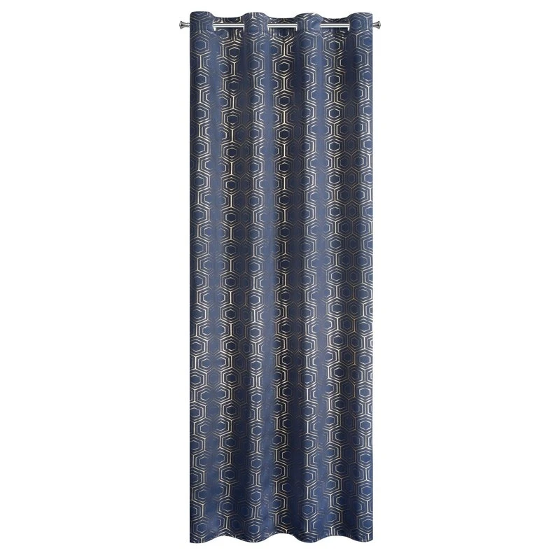 ZASŁONA GOTOWA KAJA 135 X 250 CM GRANATOWY