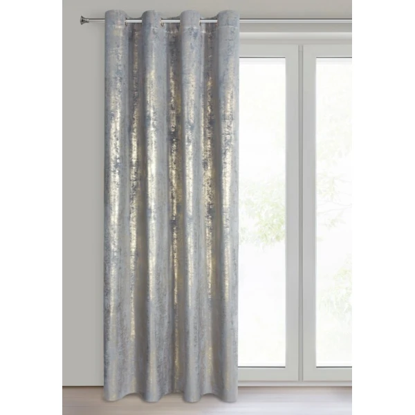 ZASŁONA GOTOWA RENIA 140 X 250 CM SREBRNY