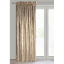 ZASŁONA GOTOWA RENIA NA TAŚMIE 140 X 270 CM BEŻOWY