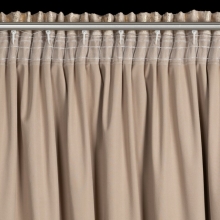 ZASŁONA GOTOWA RENIA NA TAŚMIE 140 X 270 CM BEŻOWY