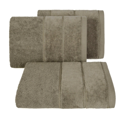 RĘCZNIK MARI (05) 70 X 140 CM BRĄZOWY