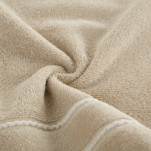 RĘCZNIK SIBEL (03) 70 X 140 CM BEŻOWY RĘCZNIK SIBEL (03) 70 X 140 CM BEŻOWY