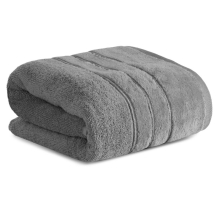 RĘCZNIK SIBEL (04) 70 X 140 CM STALOWY RĘCZNIK SIBEL (04) 70 X 140 CM STALOWY