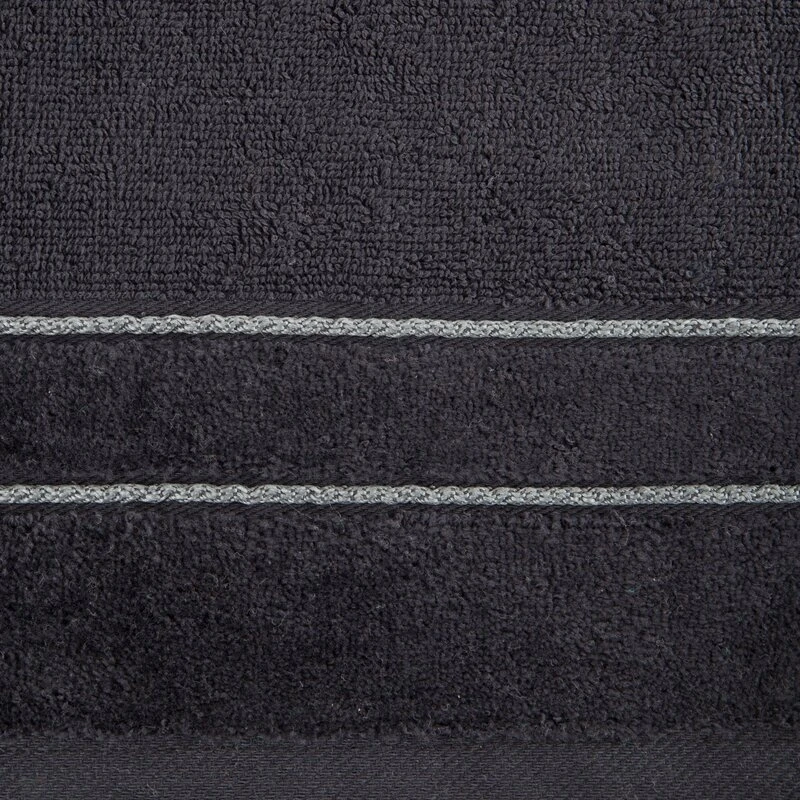 RĘCZNIK SIBEL (09) 70 X 140 CM CZARNY