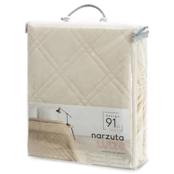 NARZUTA D91 LUIZ 8 220 X 240 CM BEŻOWY