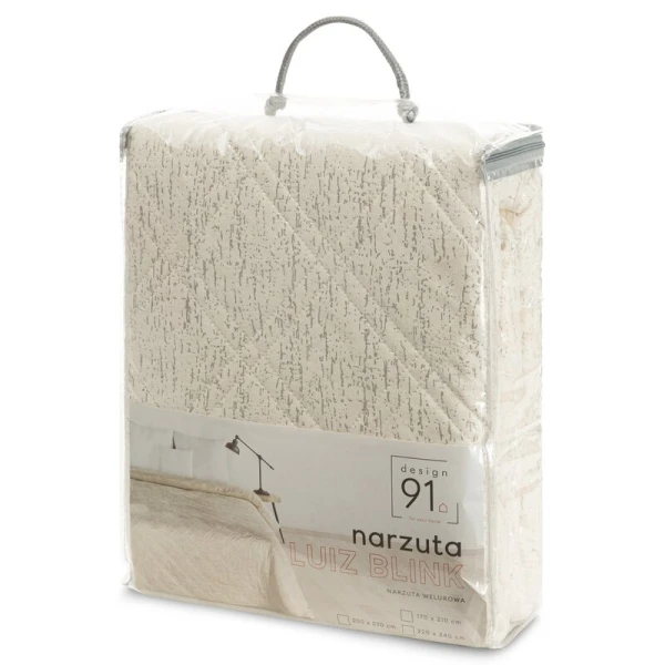 NARZUTA D91 LUIZ 170 X 210 CM KREMOWY