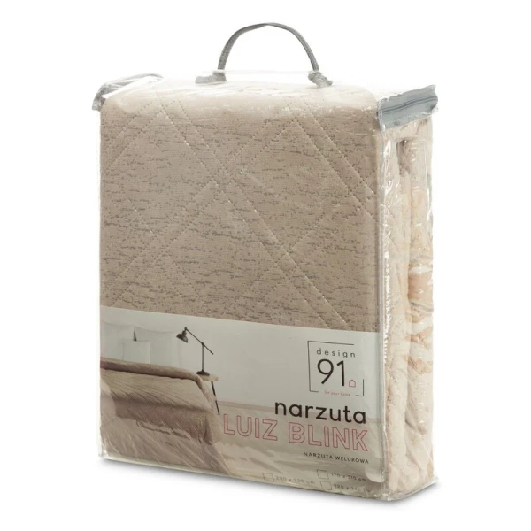 NARZUTA D91 LUIZ 170 X 210 CM BEŻOWY