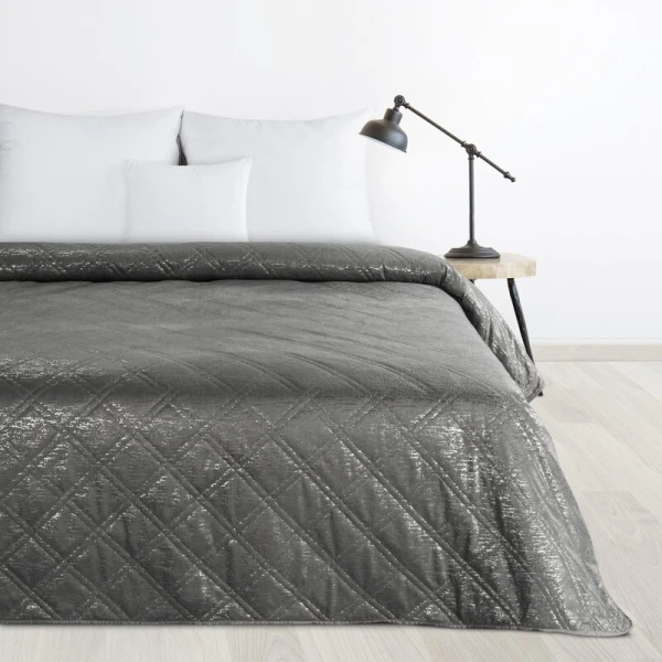 NARZUTA D91 LUIZ 170 X 210 CM STALOWY