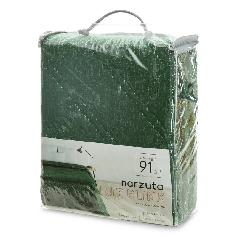 NARZUTA D91 LUIZ 220 X 240 CM ZIELONY
