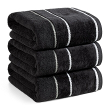 RĘCZNIK NEL (10) 50 X 90 CM CZARNY RĘCZNIK NEL (10) 50 X 90 CM CZARNY