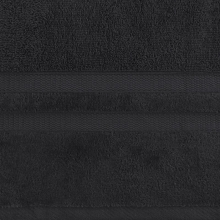 RĘCZNIK PORTO (12) 30 X 50 CM CZARNY