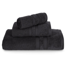 RĘCZNIK PORTO (12) 30 X 50 CM CZARNY