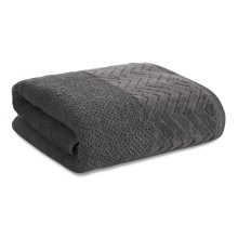 RĘCZNIK LOREN (11) 70 X 140 CM GRAFITOWY