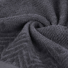 RĘCZNIK LOREN (11) 70 X 140 CM GRAFITOWY