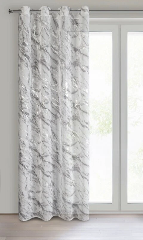 ZASŁONA GOTOWA ALIVIA 140 X 270 CM BIAŁY