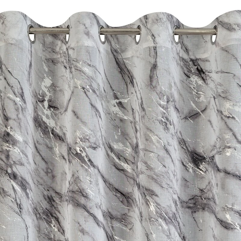ZASŁONA GOTOWA ALIVIA 140 X 270 CM BIAŁY