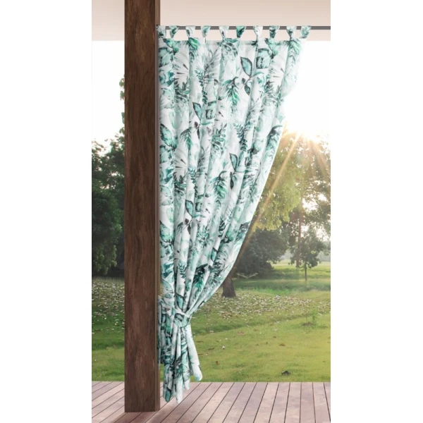 ZASŁONA GOTOWA GARDEN2 NA SZELKACH 155 X 220 CM BIAŁY
